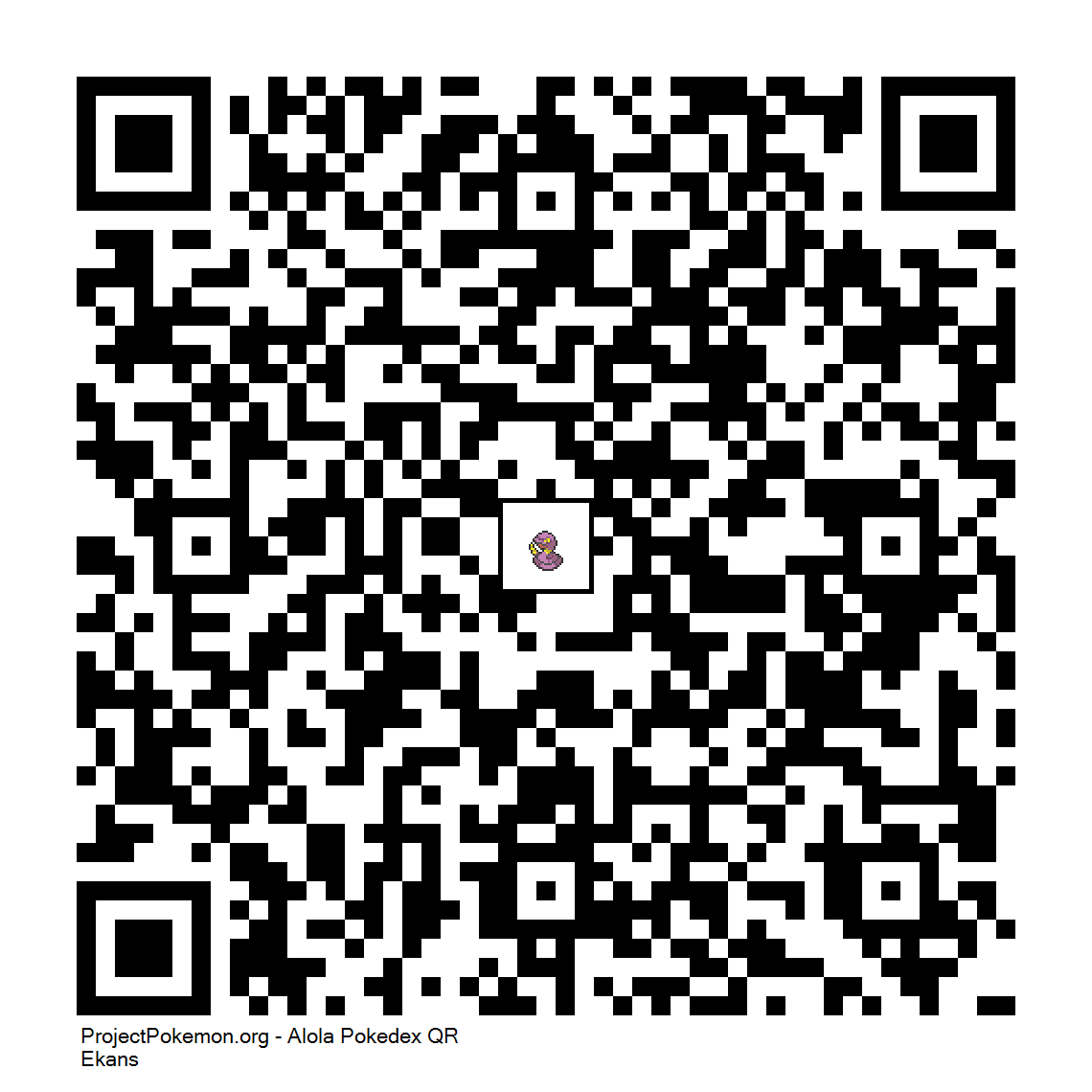 Cdigo QR de Ekans